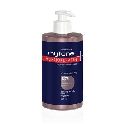 Тонирующая маска NEVI MYTONE 8/76 Светло-русый коричнево-фиолетовый, 500 мл MTB8/76 фото